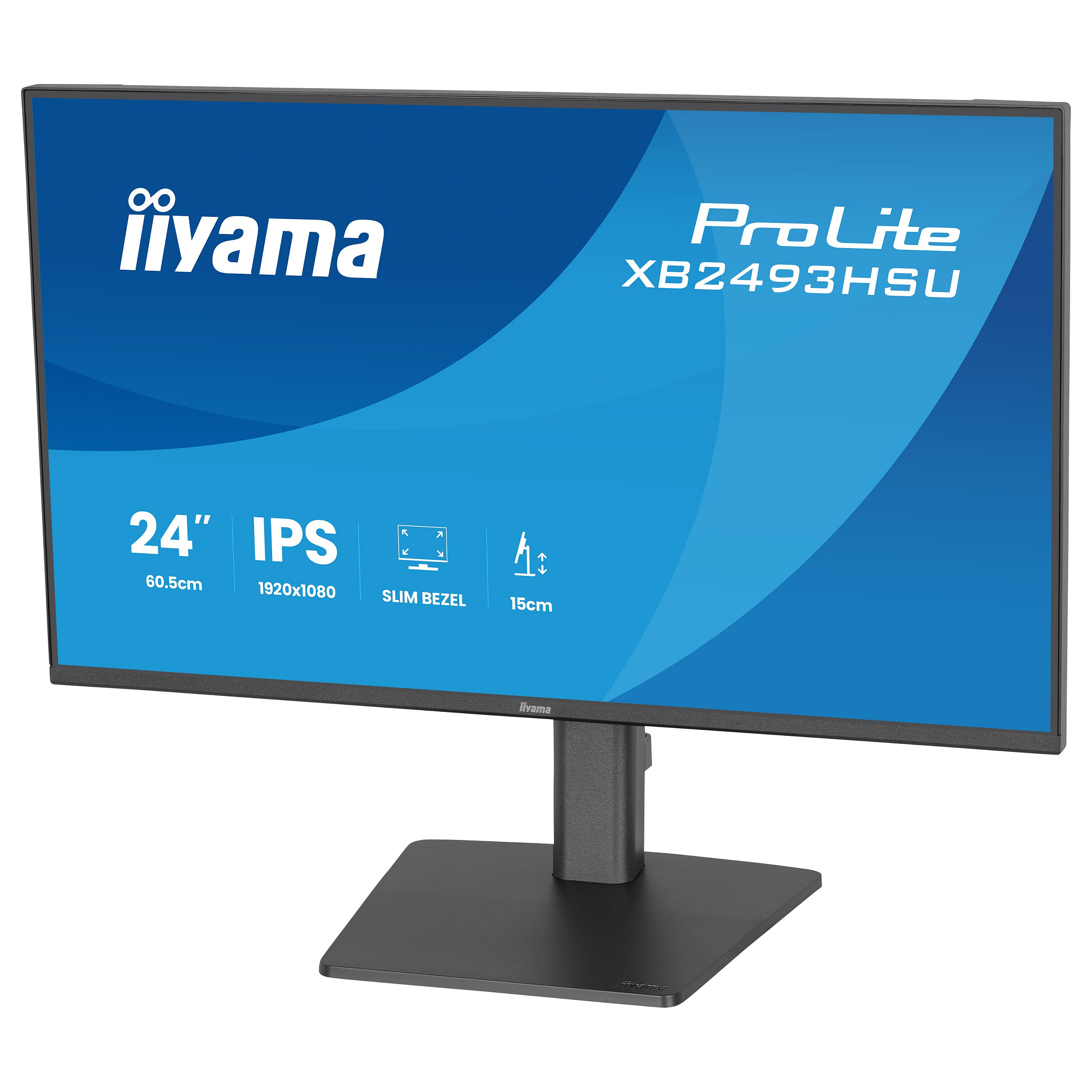 Monitor iiyama ProLite XB2493HSU-B1 / 24"/ Full HD IPS LED / 120Hz / 1ms / HDMI+DP - Zezë - 9
