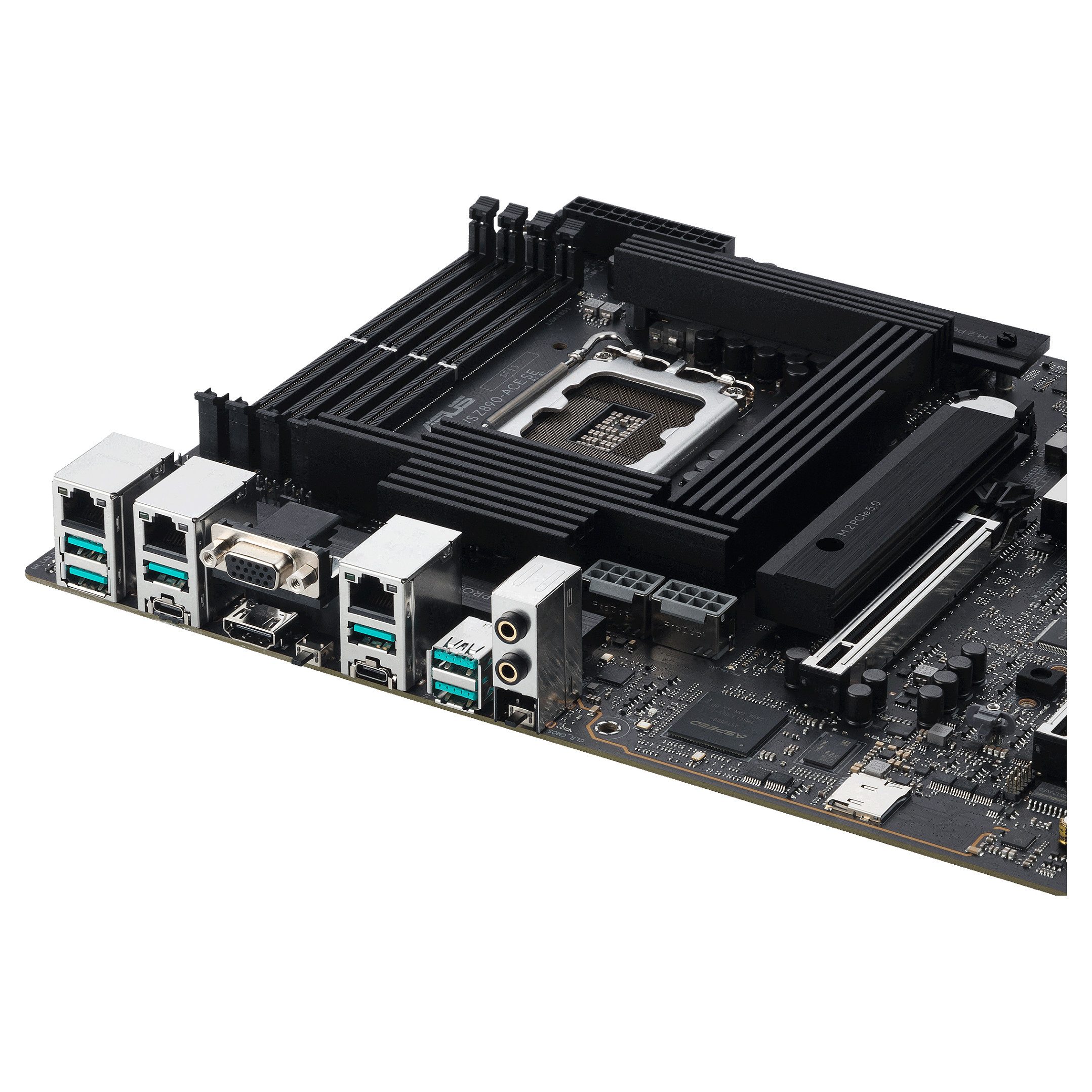 Pllakë Amë MB Intel MB ASUS PRO WS Z890-ACE SE / LGA 1851 / DDR5 / mATX - 12