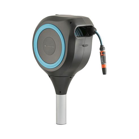 Kuti për Zorrë Kopshti GARDENA RollUp M, 20m, 11mm, Rrotullim Automatik - Gjelbër