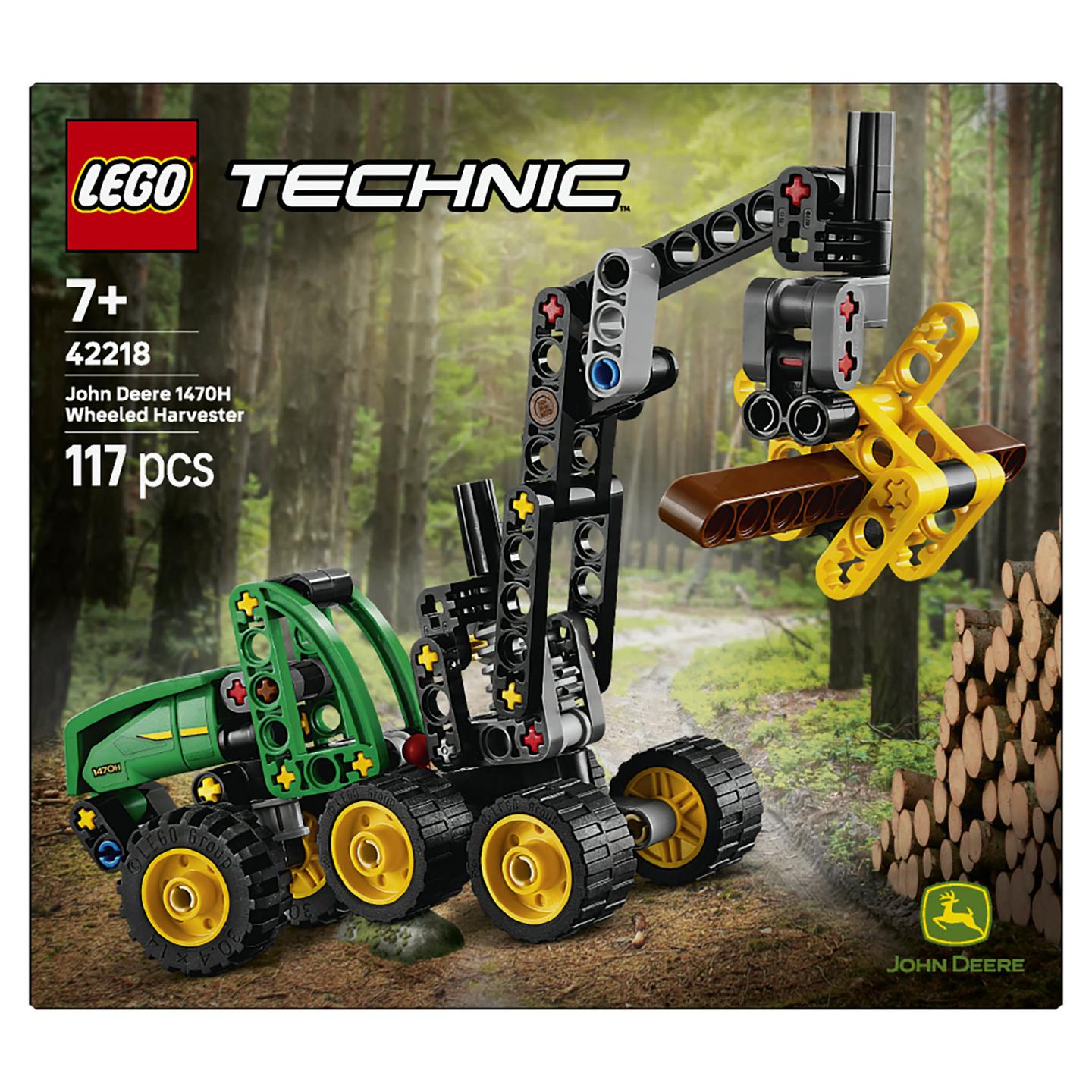 LEGO Technic John Deere 1470H Wheeled Harvester 42218 - 14