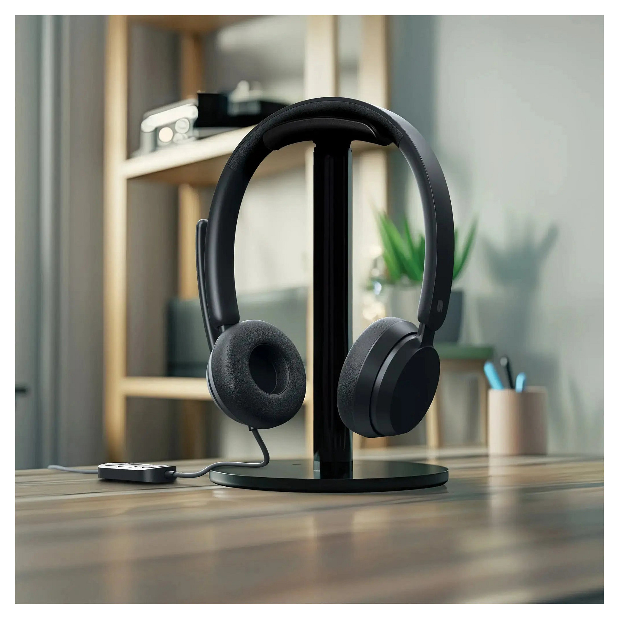Kufje me kabllo Incase Designed by Microsoft Modern USB-C Headset / Stereo On-Ear / USB-C / Mikrofon me reduktim zhurme / Microsoft Teams – Zezë - 2