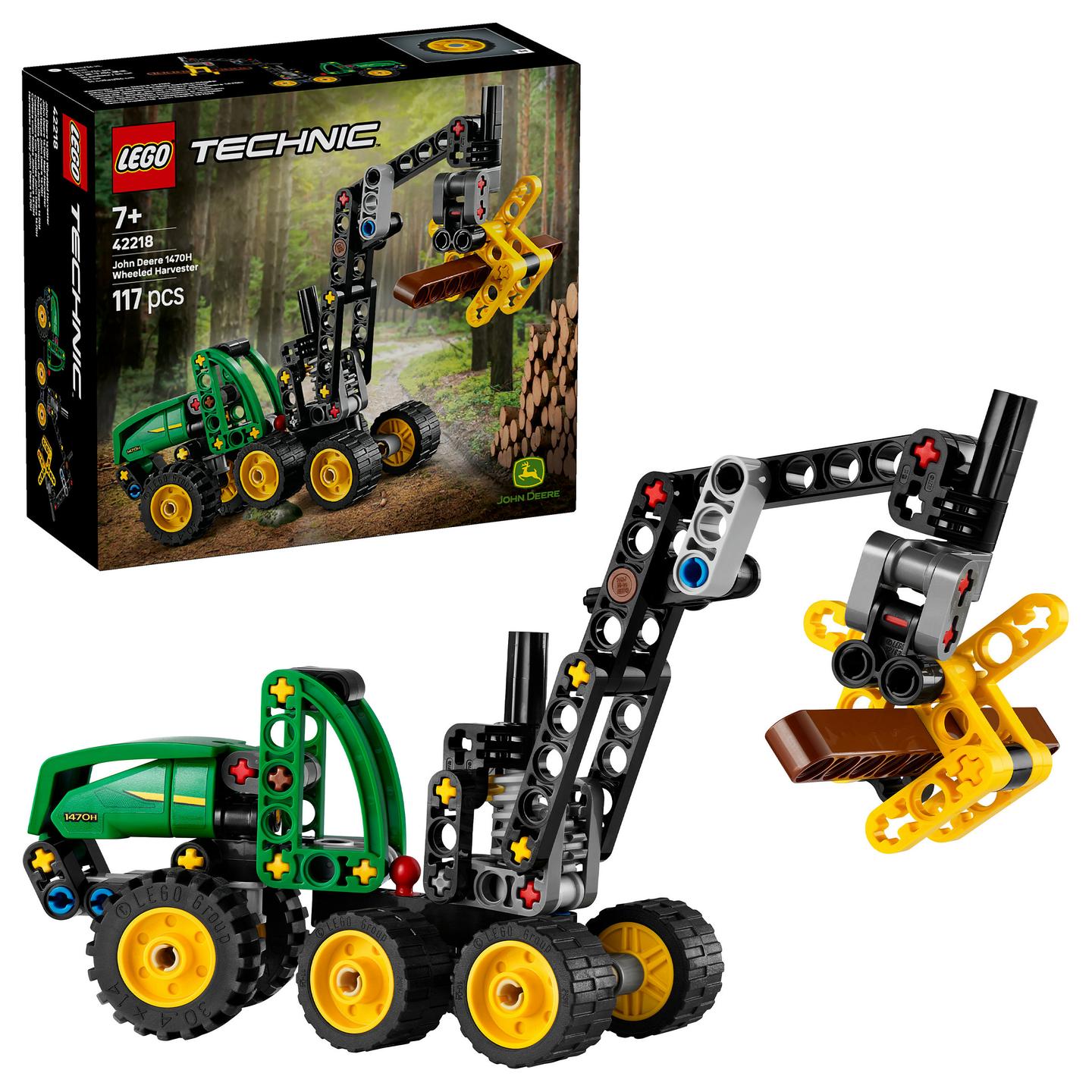 LEGO Technic John Deere 1470H Wheeled Harvester 42218 - 16