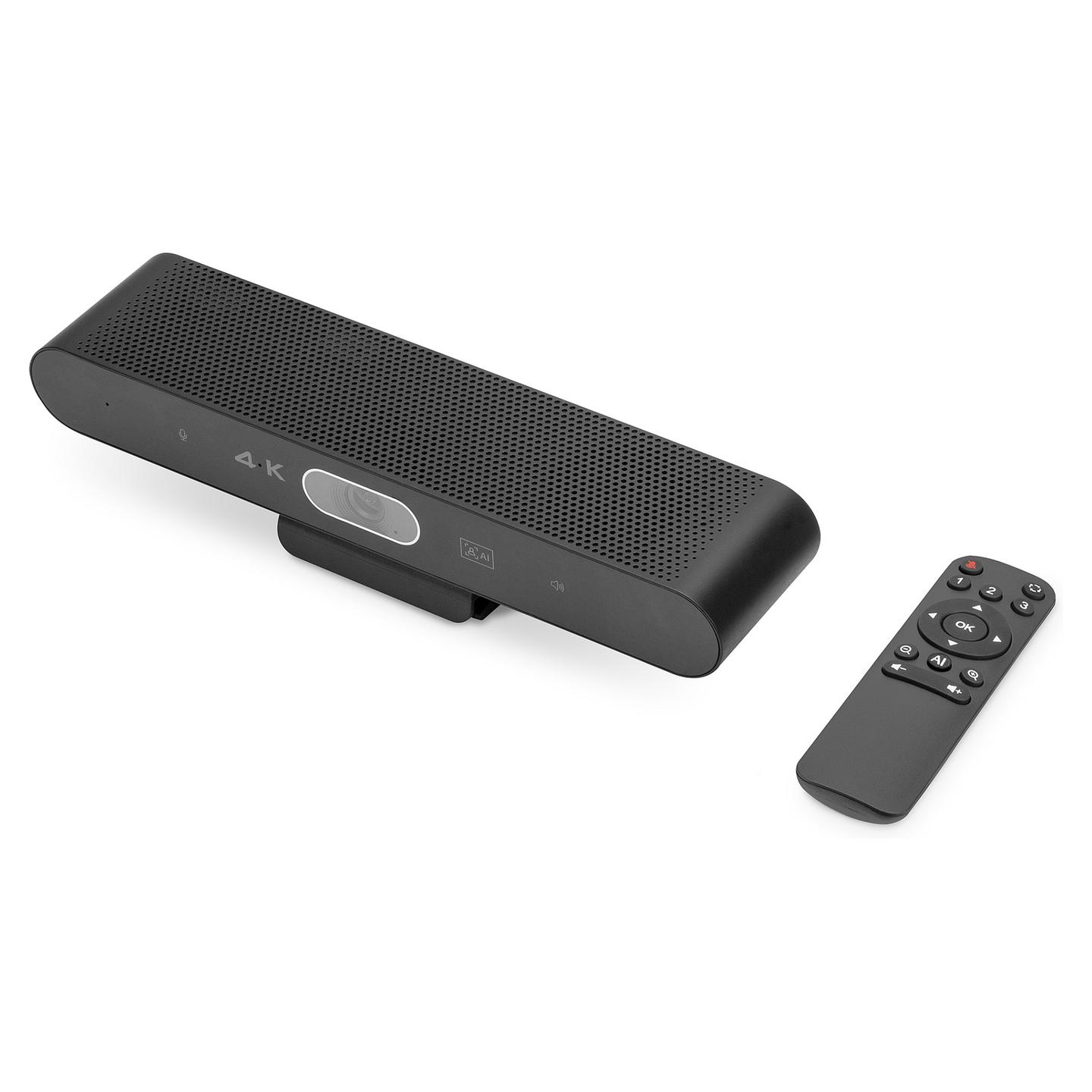 Sistem për Konferencë Digitus DS-55581 / 4K / 8 MP / 2 Mikrofonë / 2W Speaker / USB-C - Zezë