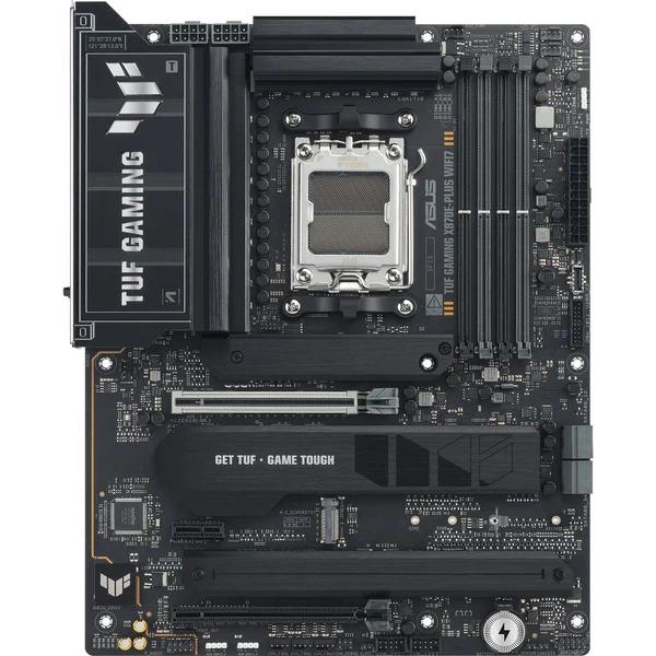 Motherboard ASUS TUF GAMING X870E-PLUS WIFI7, AMD AM5, X870E, DDR5, ATX, Wi-Fi 7, Bluetooth 5.4, 2.5Gb Ethernet, PCIe 5.0 - 3