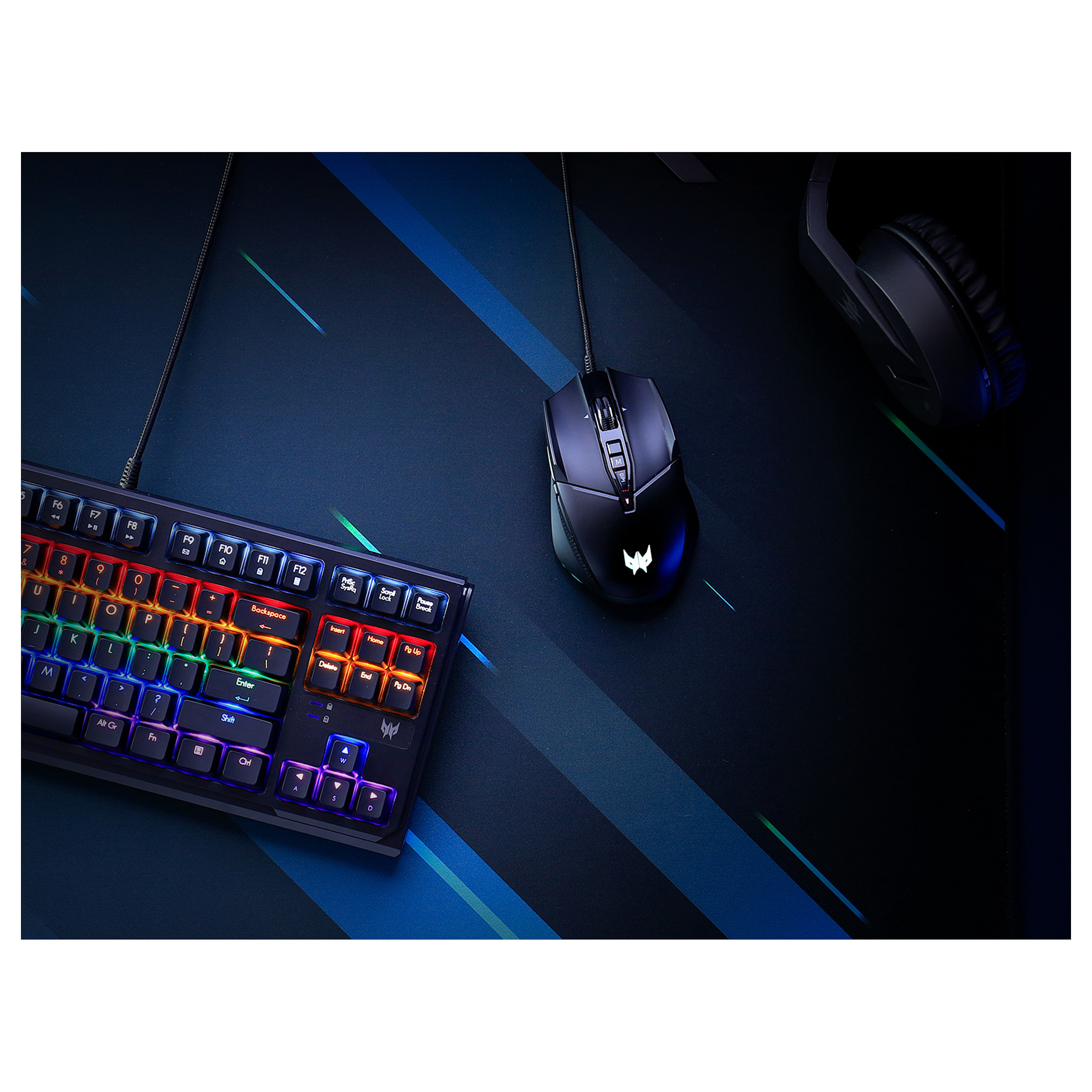 Maus Gaming Acer Predator CESTUS 335 Wired / 19.000DPI / 10 butona - Zezë - 8