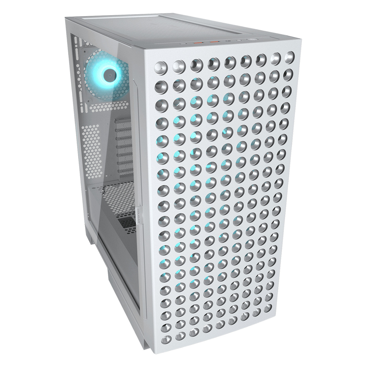 Kasë Midi COUGAR Airface ECO / ARGB – Bardhë - 2