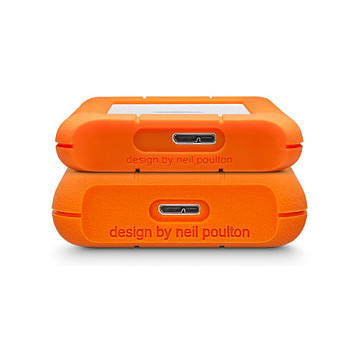 HDD të Jashtme LaCie Rugged Mini / 2TB / 2.5″/ USB‑C / USB 3.0 / Thunderbolt 3 / Portable / Rugged Design - 4