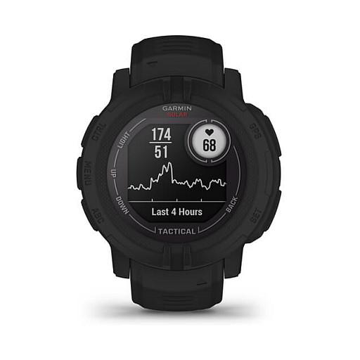 Orë e mençur Garmin Instinct 2 Solar Tactical Edition / 45mm / MIP / GPS / 32MB - Zezë - 4