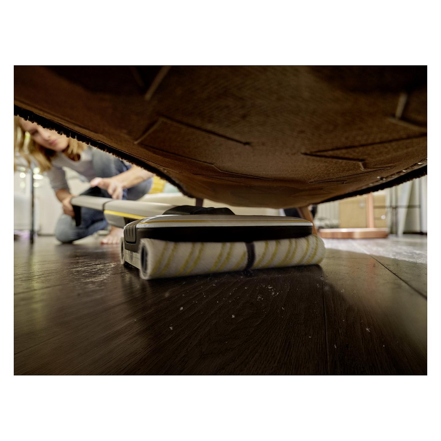 Fshesë me vakum për dysheme Kärcher FC 7 Cordless / 25V / 45 min / 30cm / 0.4L - Bardhë/Zezë - 7