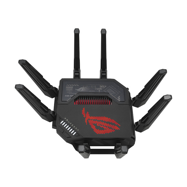 ASUS ROG Rapture GT-BE98 Quad-Band Wi-Fi 7 Gaming Router – BE25000, 10G Ethernet, AiMesh - 10