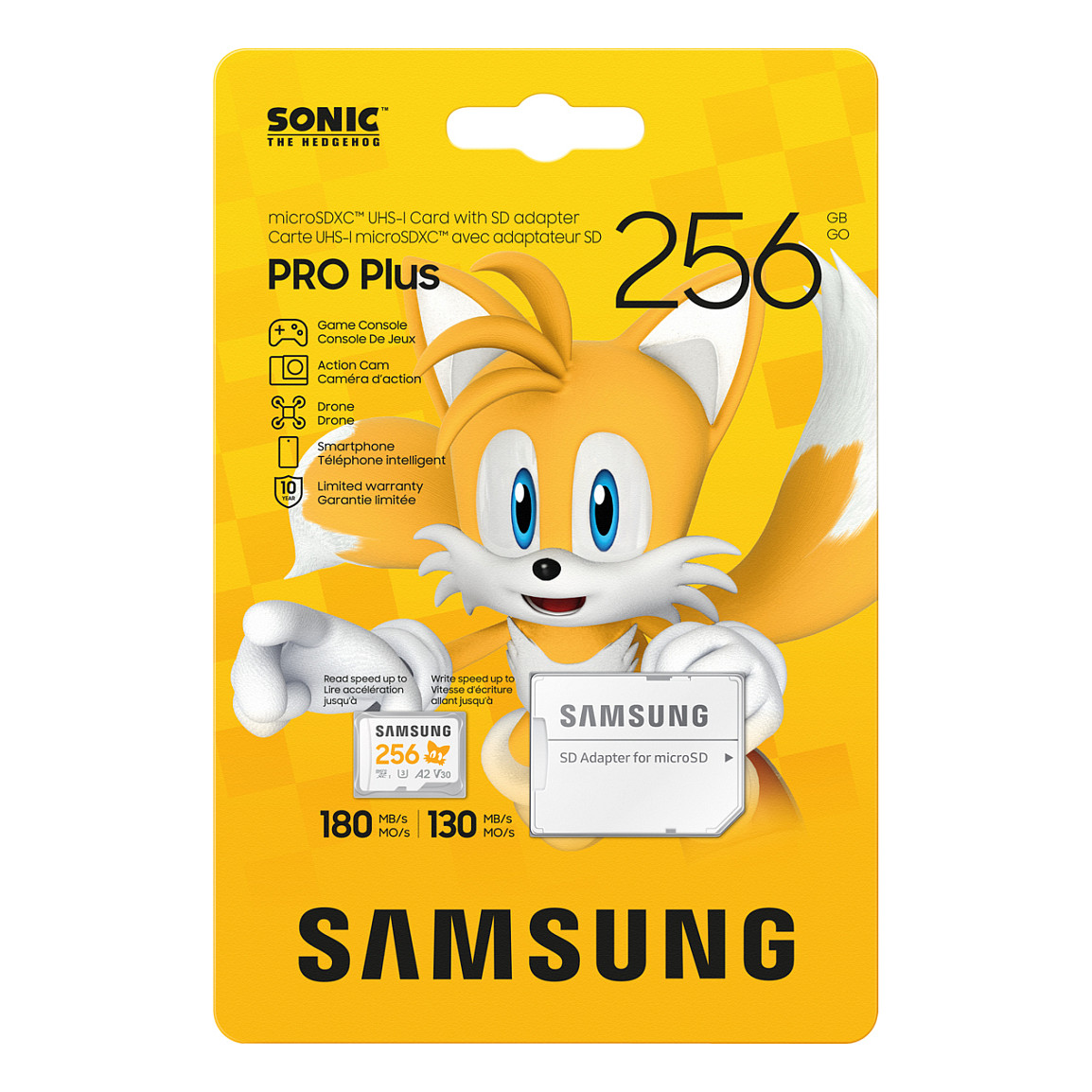 Kartë memorie SD CARD Micro 256GB Samsung Sonic inkl. Adapter - 8