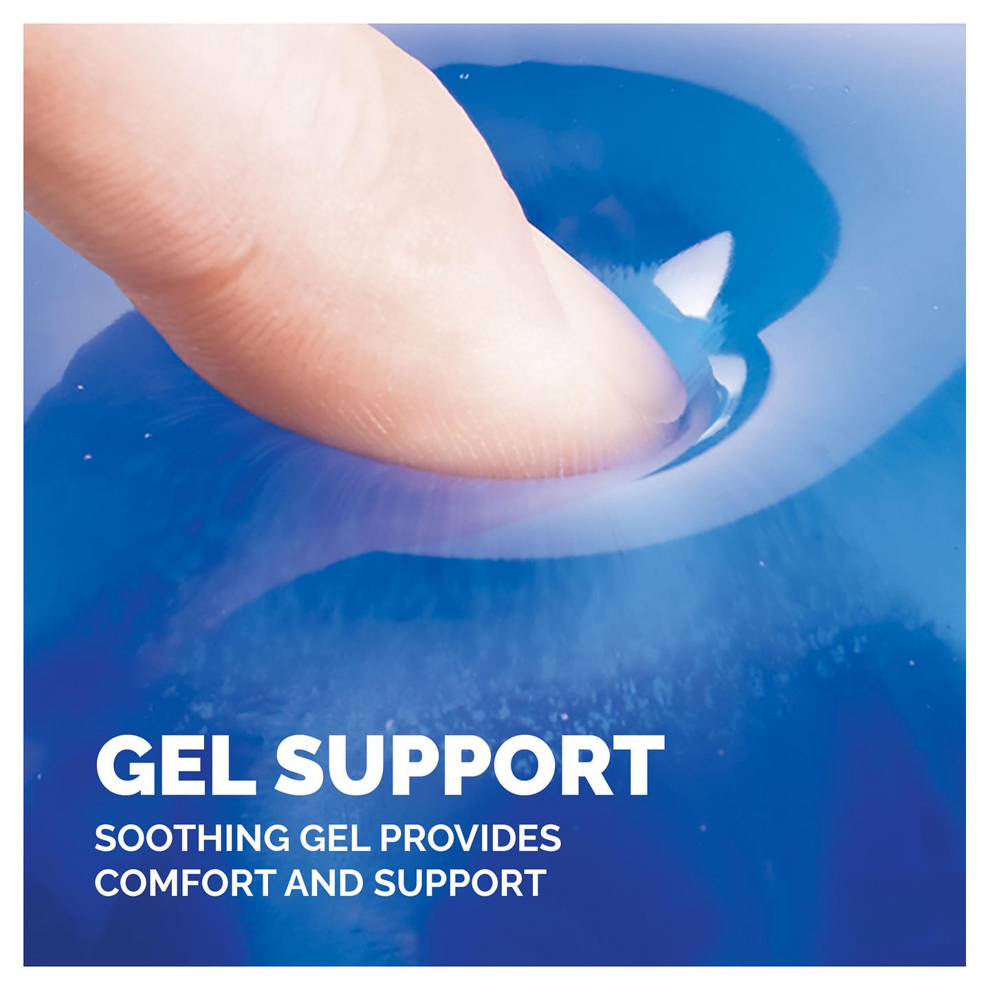 Mauspad Fellowes Crystals Gel / Mbështetëse për kyçin e dorës / Gel / 202 × 230 × 15 mm – Blu - 3