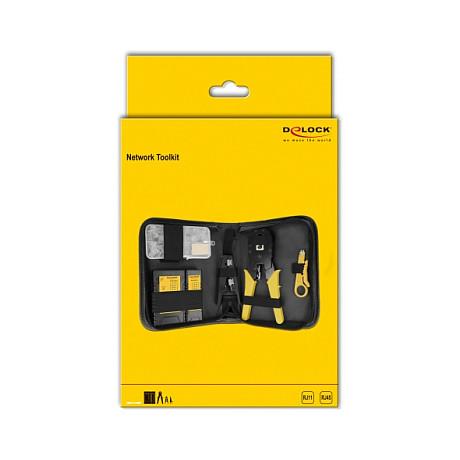 Set Veglash për Kabllo Rrjeti DeLOCK 86696, RJ-45, RJ-11, RJ-12, me Testues Rrjeti - 7