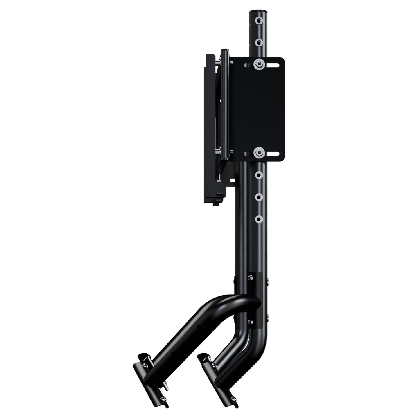 Mbajtëse për Monitor OPLITE OP-R8-SMSB / 1 Monitor / deri 57" / deri 30kg / VESA 75x75–400x200 / Lartësi e Rregullueshme - Zezë - 2