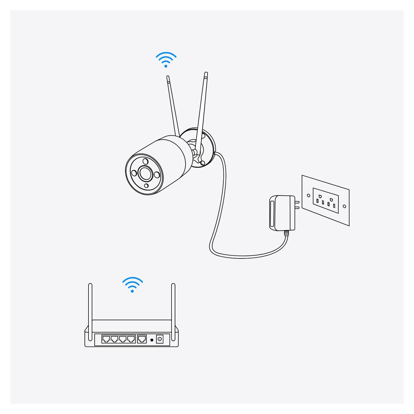 Kamerë Sigurie IP CCTV Reolink W330, 4K 8MP, 4 mm, 88.8°, Wi-Fi 6, IR 30 m, IP67 - Bardhë - 12