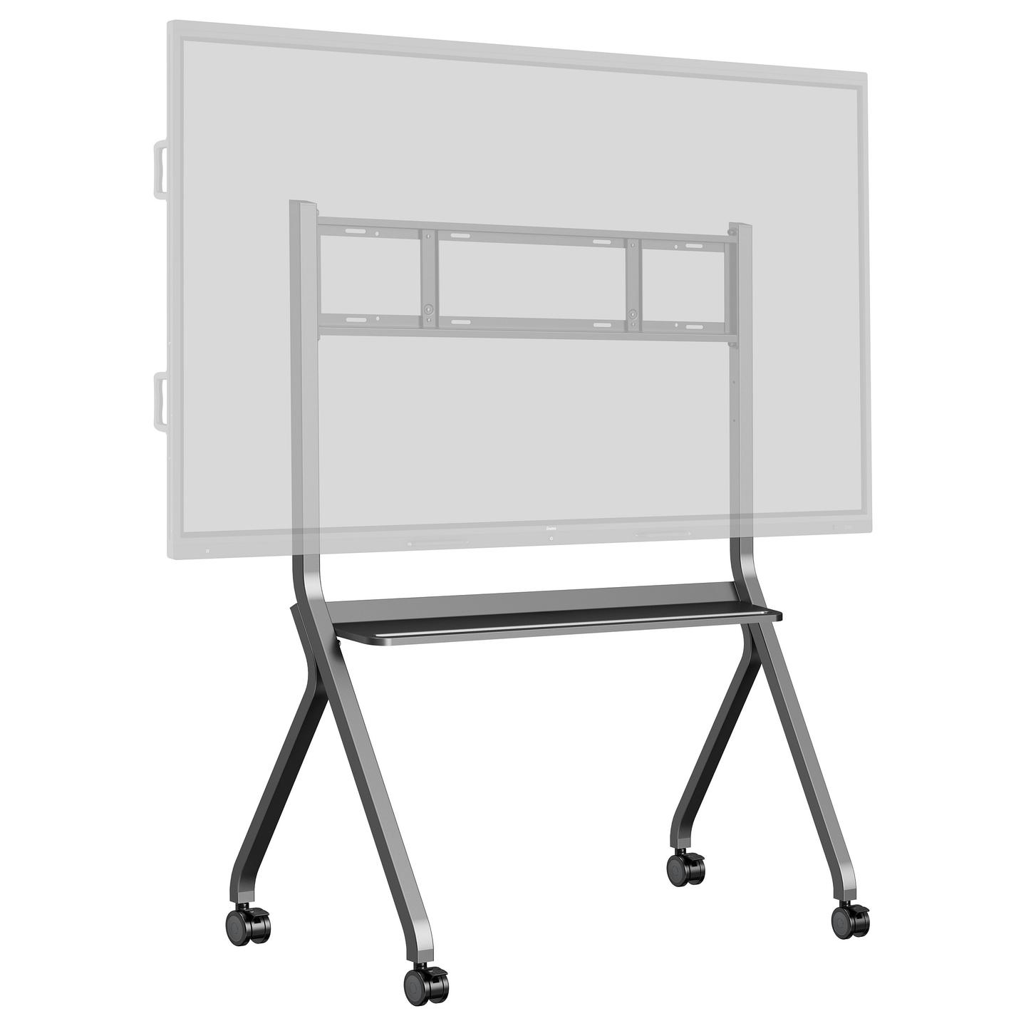 Mbajtëse për Monitor iiyama MD-CART02-S1 / 55"-86" / 100kg - Zezë