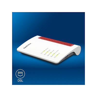 Ruter FRITZ!Box 7630, Wi-Fi 7, Dual-Band, 3568Mbps, 1× 2.5GbE WAN/LAN + 3× Gigabit LAN, USB 3.0 - Bardhë - 2