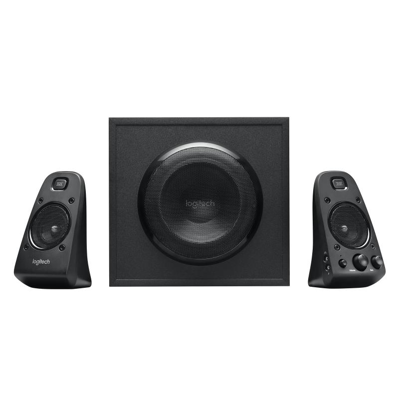 Logitech Z623 2.1 Speaker System, 200W RMS, THX, RCA, 3.5mm, Subwoofer – Black