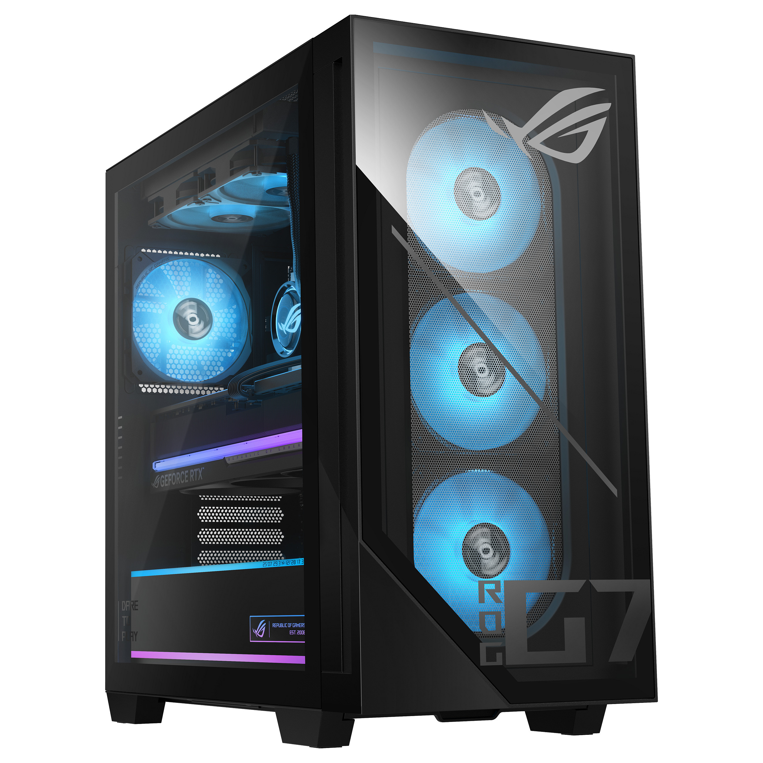 Kompjuter Gaming ASUS ROG G700 G700TF-7265KF225W / Ultra 7 265KF / 32GB DDR5 / 2TB / RTX 5070 Ti 16GB - Zezë