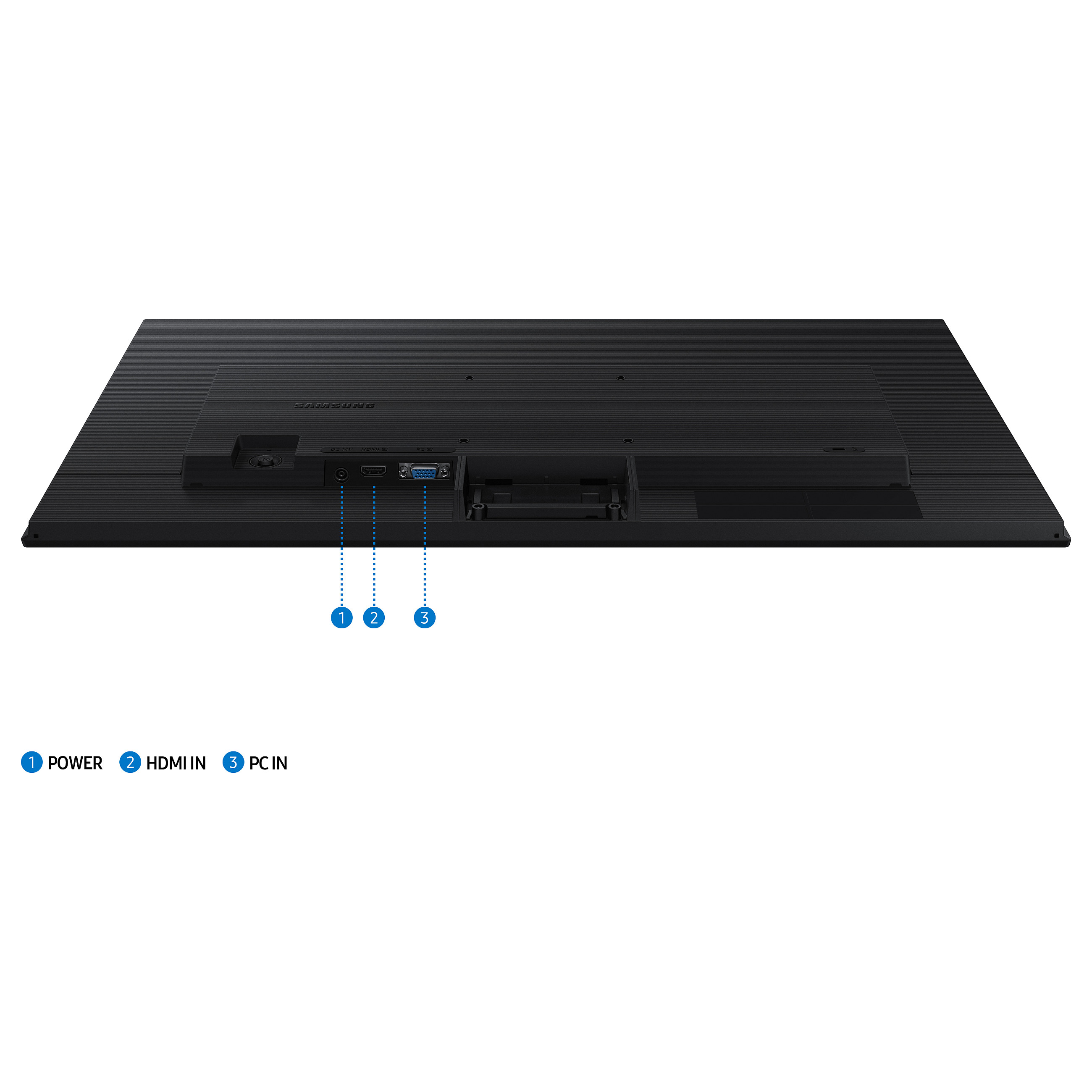 Monitor Hanwha LS24D302GAUXEN / 24"/ Full HD IPS / LCD / 100Hz / 5ms / VGA + HDMI - Zezë - 8