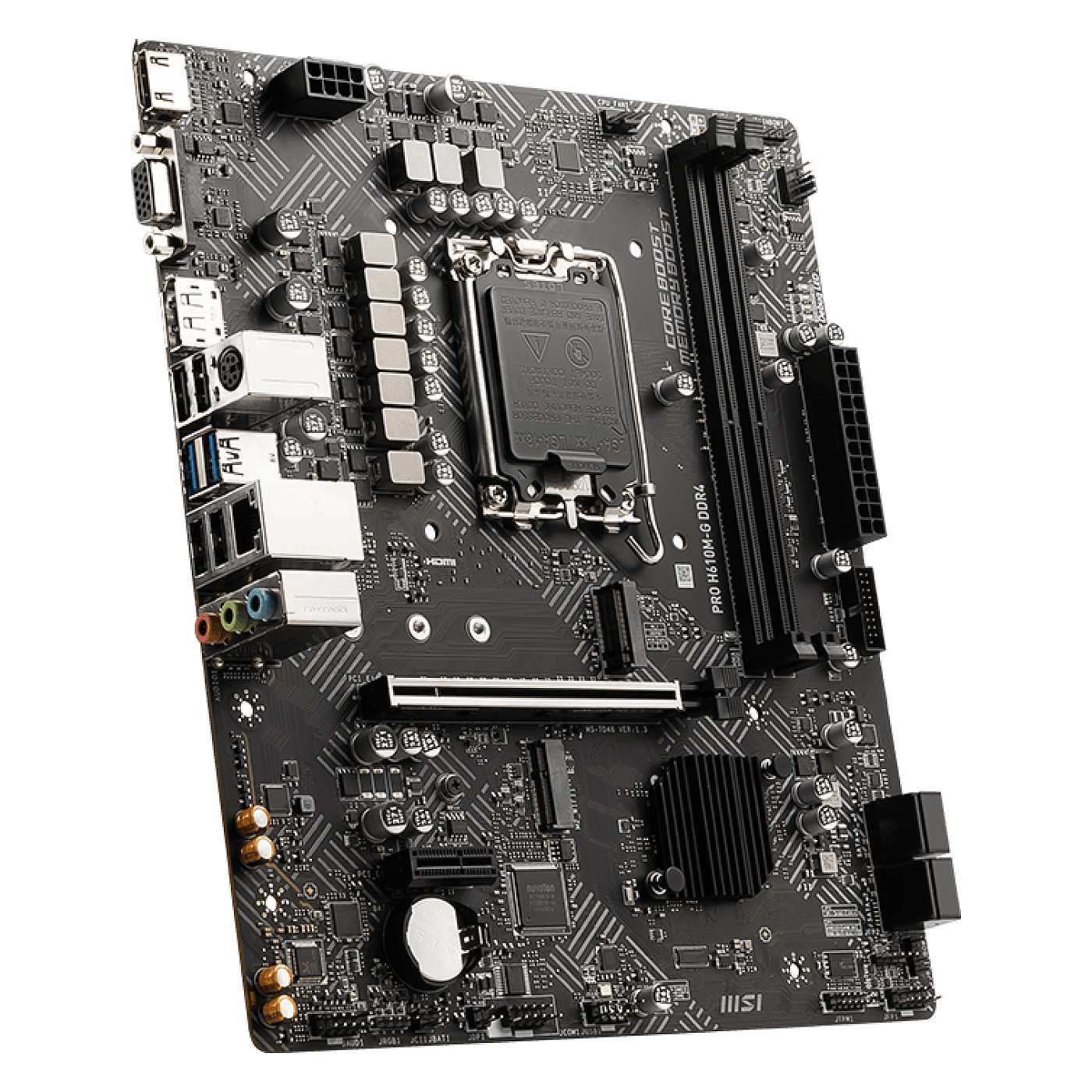 Pllakë Amë 1700 MSI PRO H610M-G DDR4 - 4