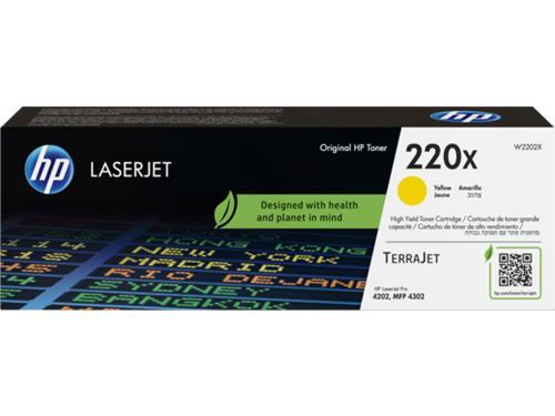 Toner HP 220X / W2152XC / 5.500 faqe – Verdhë