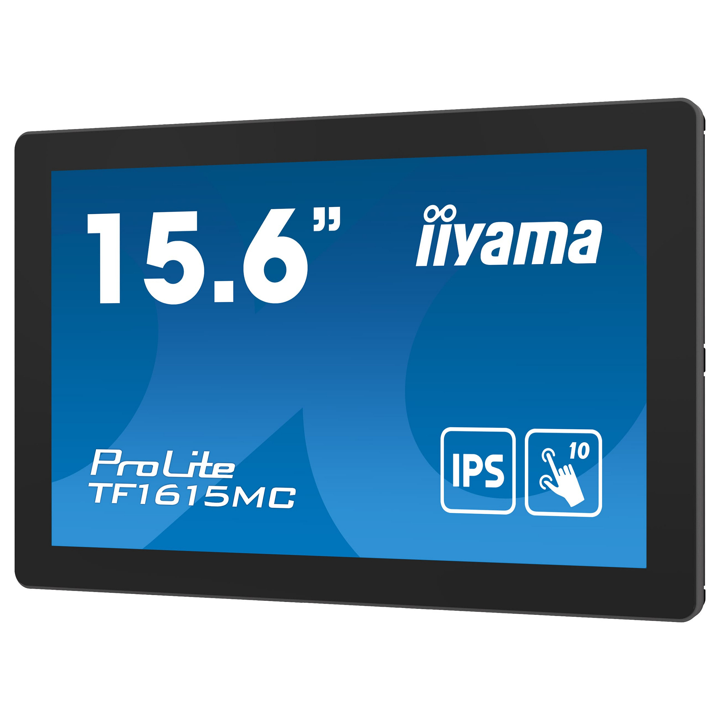 Monitor iiyama ProLite TF1615MC-B1 / 15.6″ / FHD IPS Touchscreen / 25ms / VGA + HDMI + DP + USB - Zezë - 4