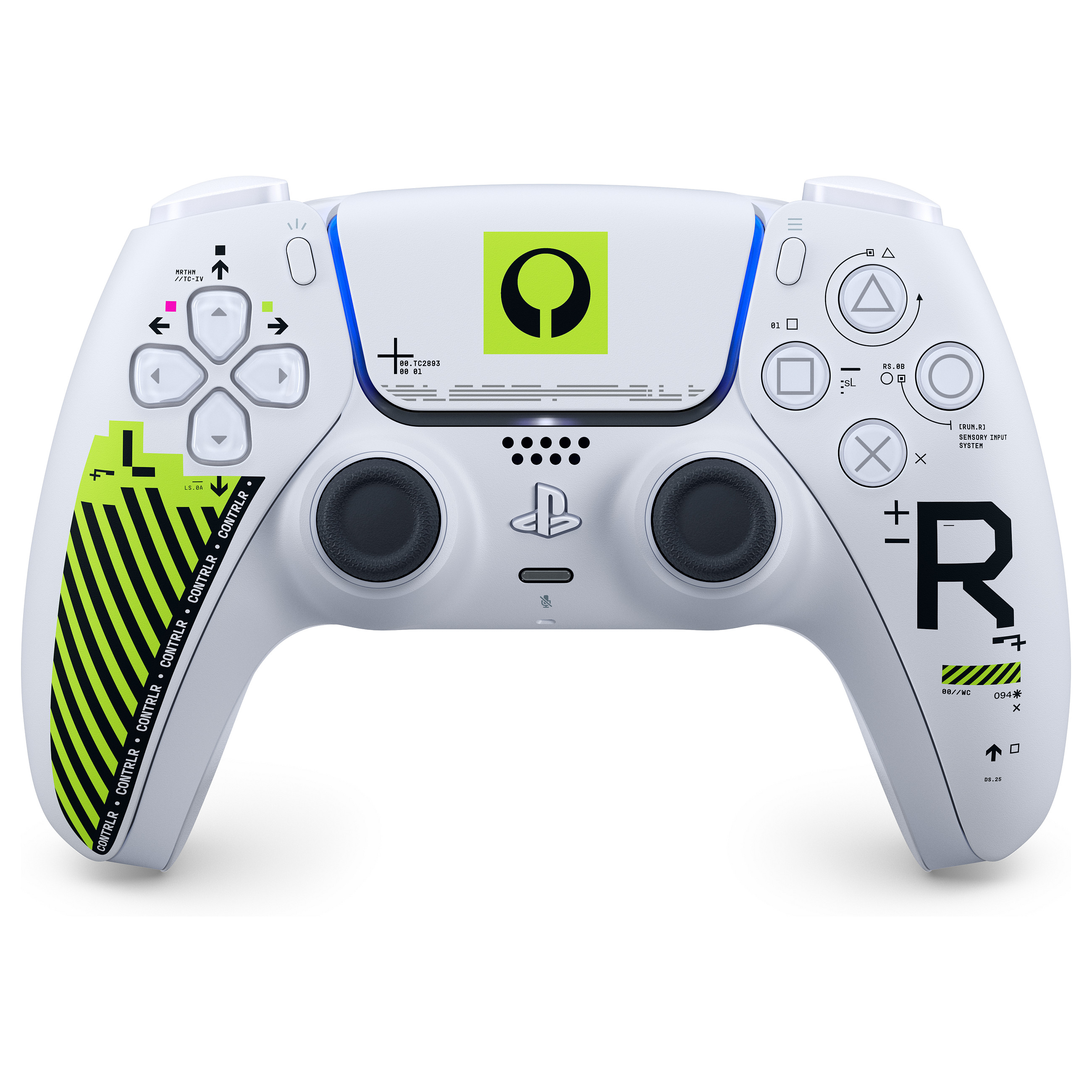 Kontroller Sony DualSense Marathon Limited Edition / Wireless & Wired – Bardhë/Gjelbër