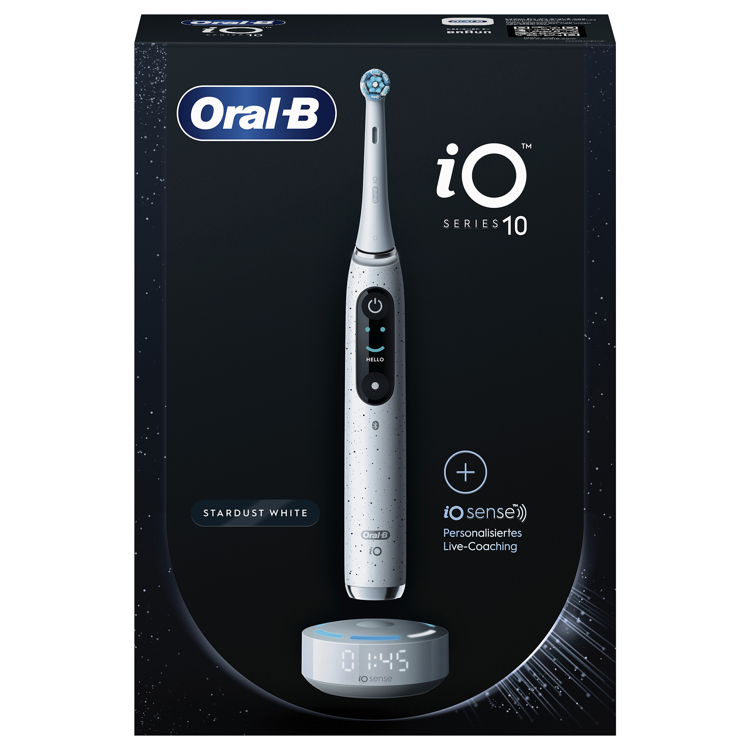 Furçë dhëmbësh elektrike Oral-B iO Series 10 / 7 Modalitete / iO Sense / Smart Pressure Sensor / OLED Display / Bluetooth – Bardhë - 3