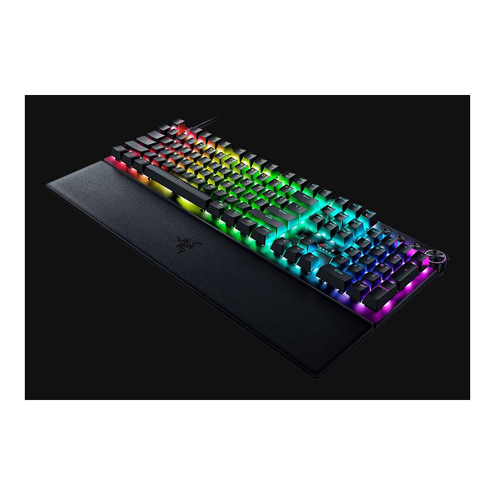 Tastierë Gaming Razer Huntsman V3 Pro / Wired / QWERTZ (DE) / Full-Size / Razer Analog Optical Gen-2 / RGB / USB-C / N-Key Rollover – Zezë - 6