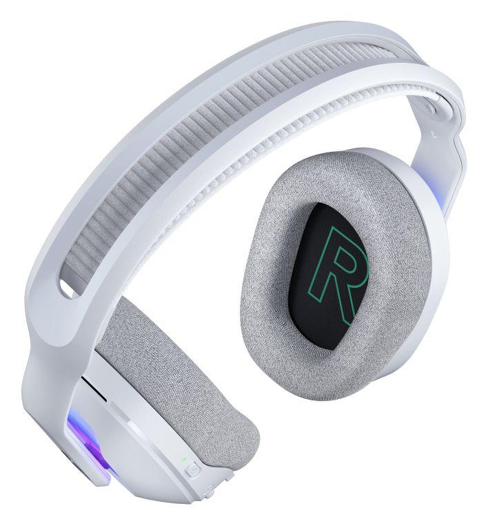 Kufje Gaming Logitech G522 LIGHTSPEED / Wireless / Bluetooth 5.3 / 40 mm / 70 orë / RGB - Bardhë - 4