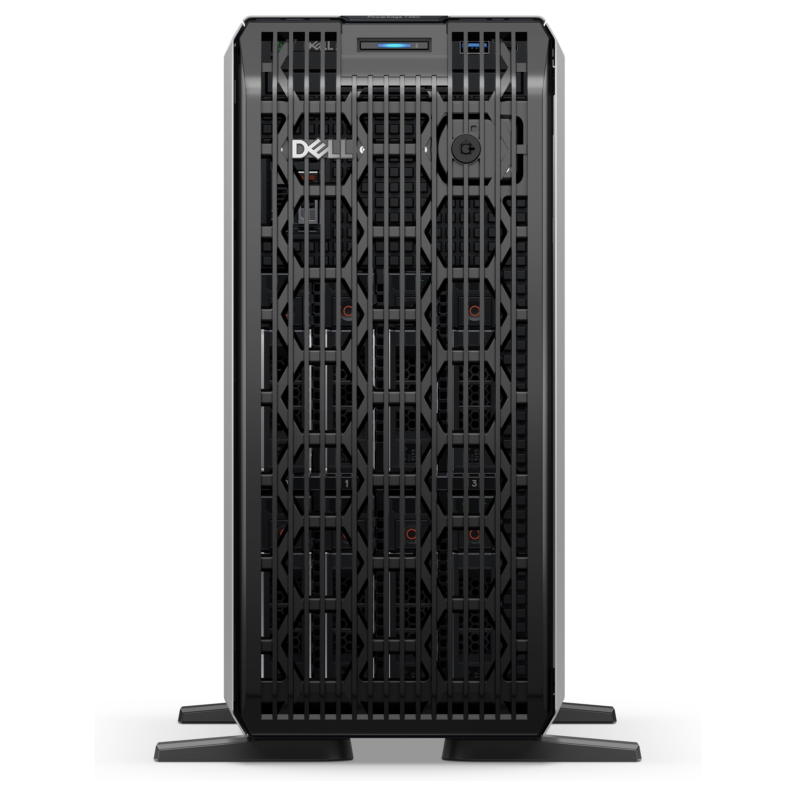 Dell PowerEdge T360 Tower Server – Intel Xeon 6333P, 32GB DDR5 ECC, 480GB SSD, 8x3.5", 700W, Dell iDRAC9