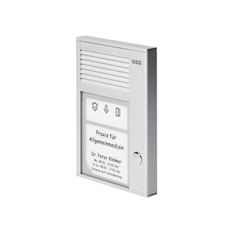 Interfon Dere Auerswald TFS-Dialog 211 / 90051 / 1 Buton Zile / Portë Analoge a/b / Hands-Free / IP22 / Alumin