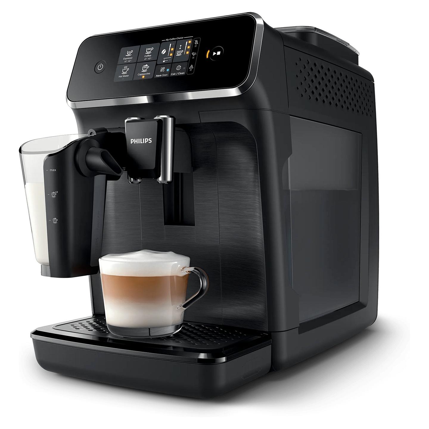 Aparat për Kafe Philips Series 2200 EP2230/10, 1.8L, 1500W, 15 bar, LatteGo - Zezë