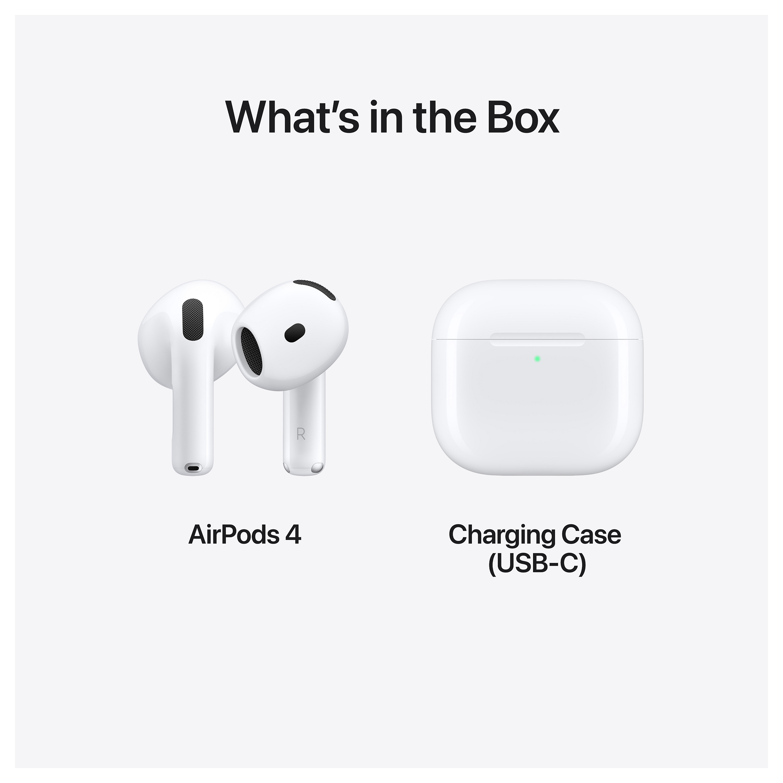 Kufje pa kabllo Apple AirPods 4 - e bardhë - 8
