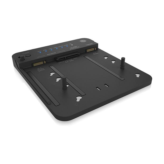 Docking Station ICY BOX IB-2913MCL-C31 / M.2 NVMe / SATA HDD/SSD 2.5"/3.5" / USB 3.2 Gen 2 / 10Gb/s / Klonim – Zezë - 11