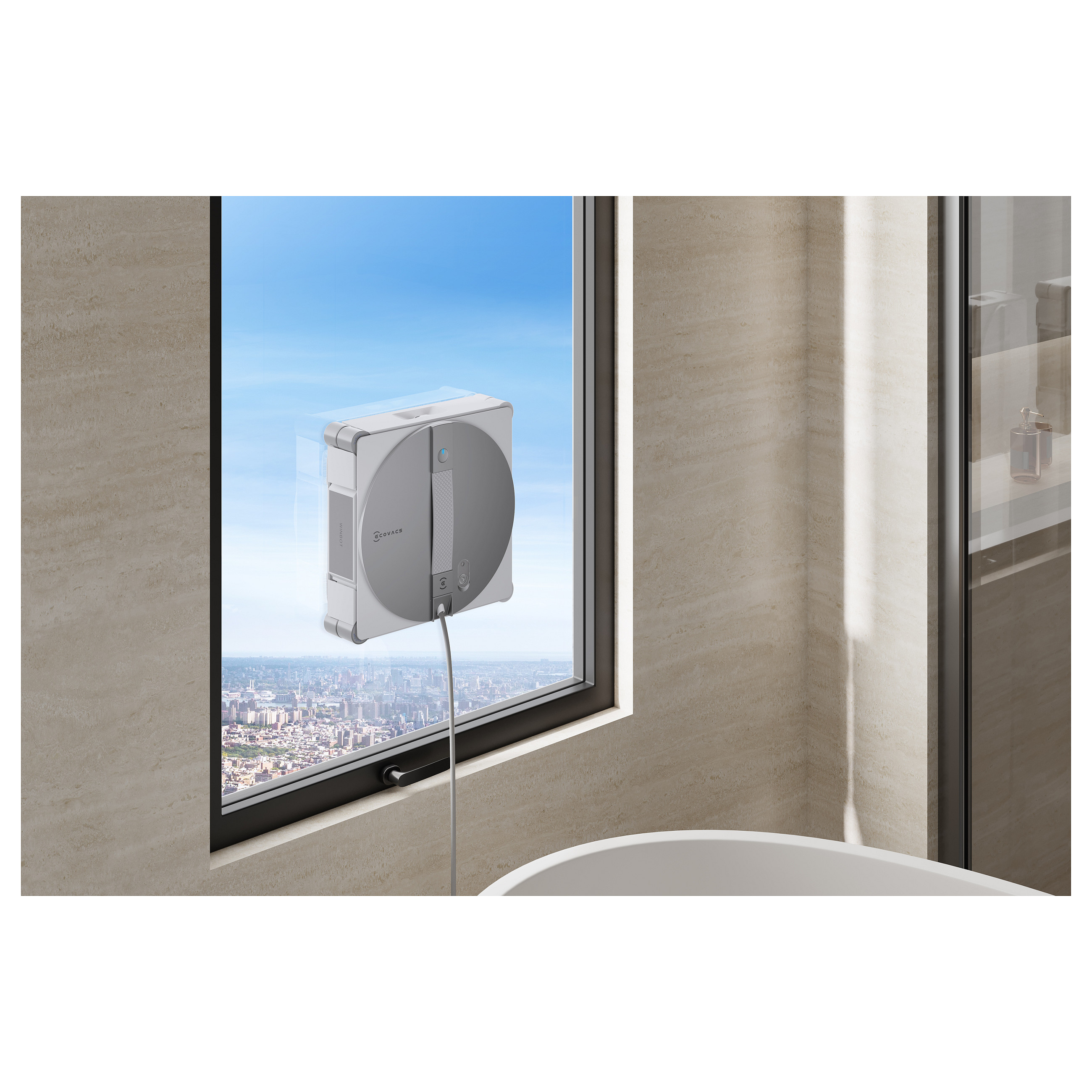 Fshesë robotike për pastrimin e dritareve Ecovacs Winbot W3 OMNI - 23