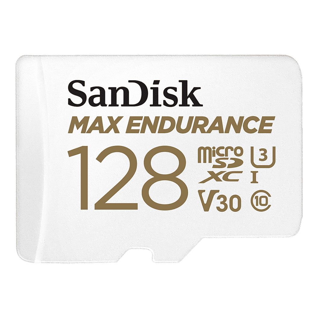 Kartë Memorie SD CARD 128GB SanDisk Max Endurance MicroSDXC 100MB/s +Adapter - 1