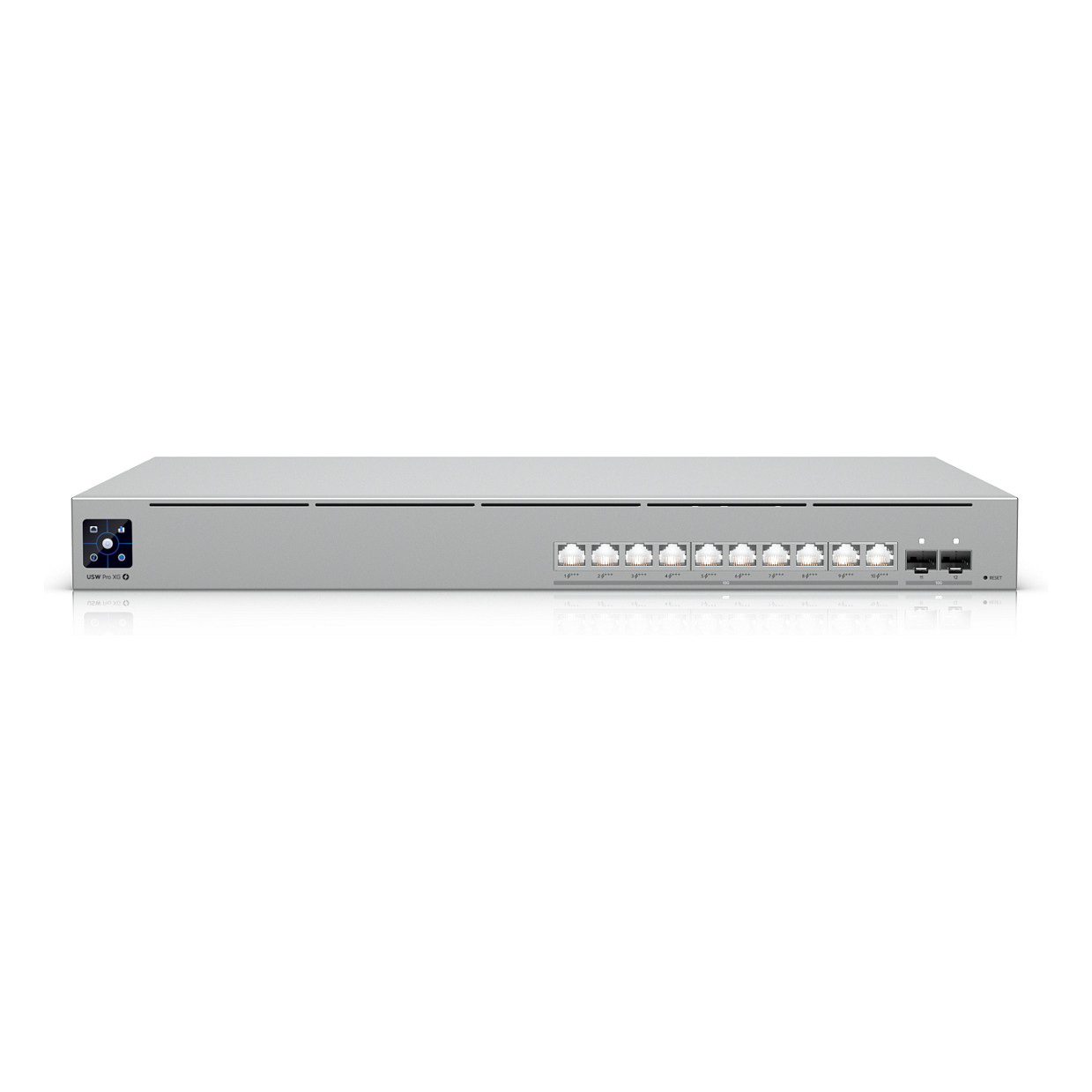 Ubiquiti UniFi Switch Pro XG 10 PoE+++ 10-Port 10GbE Managed me 2x SFP+ dhe 400W PoE Rackmount - 1