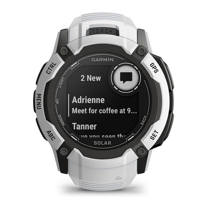 Orë e mençur Garmin Instinct 2X Solar / 50 mm / Solar / GPS / 1.1" – Bardhë - 7