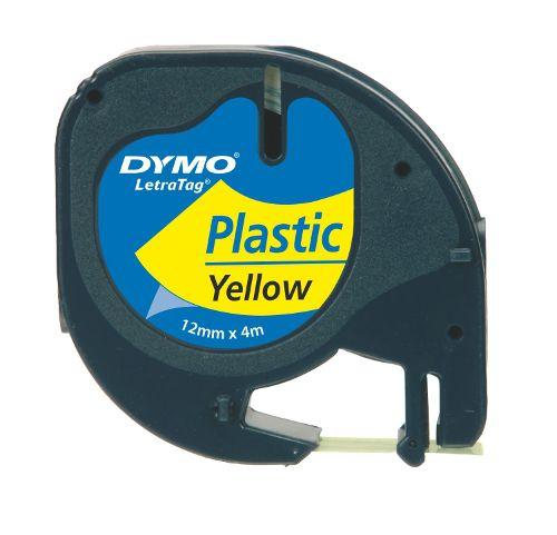 Shirit për Printer 3D Dymo Label S0721620 - Zezë mbi Verdhë - 1