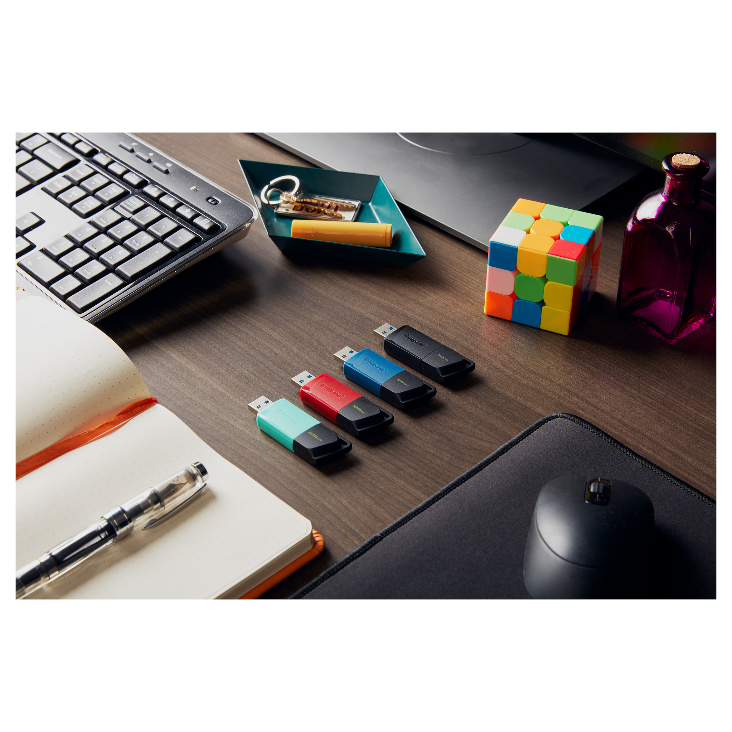 USB Flash Drive Kingston STICK 64GB USB 3.2 Kingston DataTraveler Exodia M Zi/Blue - 11