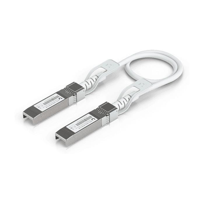 Kabllo Rrjeti Ubiquiti UACC-Uplink-SFP28-0.3M, SFP28 në SFP28, 25Gbps, 0.3m - Bardhë