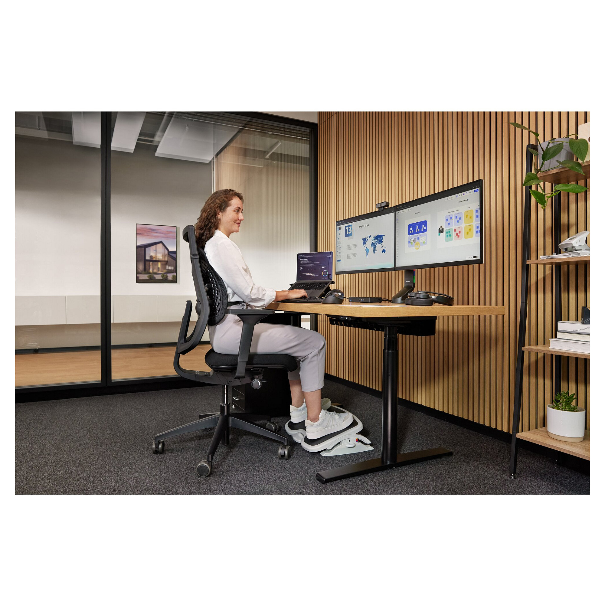Maus pa Kabllo Kensington Pro Fit Ergo Vertikal - Zezë - 11