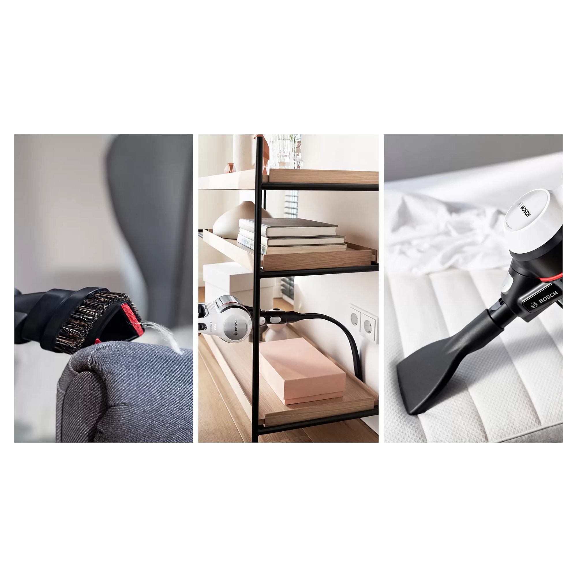 Fshesë robotike Bosch / Unlimited 7 BBS711W / Cordless Stick Vacuum Cleaner - Zezë - 10