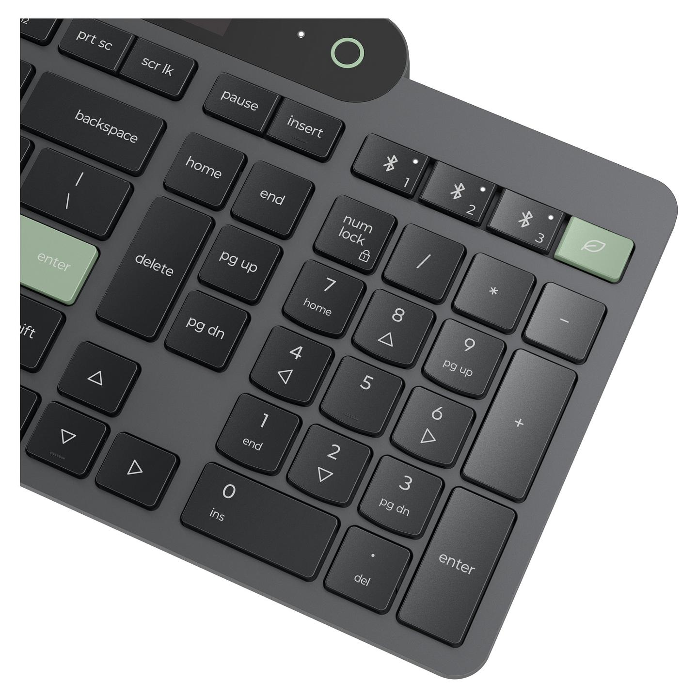 Tastierë pa kabllo Lenovo me Karikim Automatik / Bluetooth / QWERTZ - Zezë - 4
