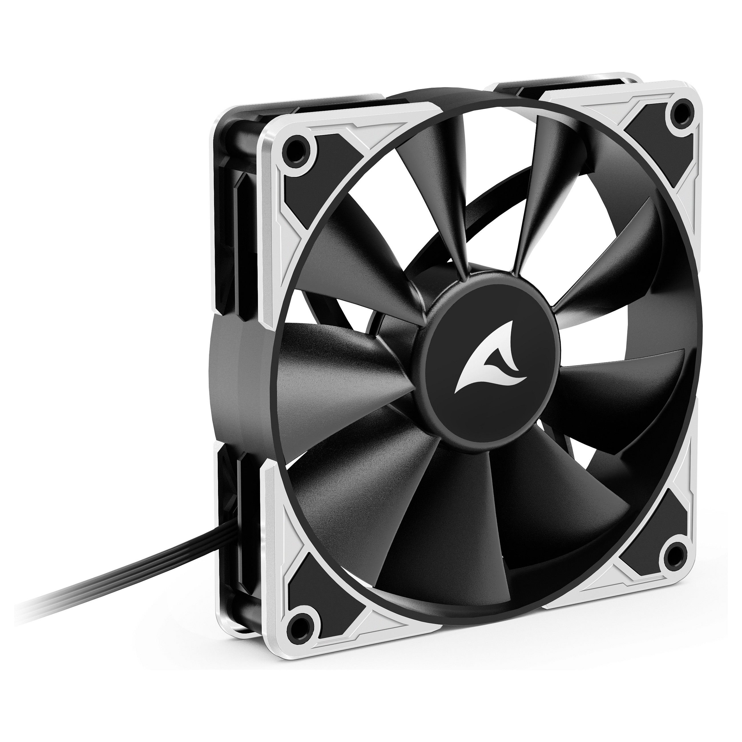 Ftohës për Kasë 120mm Sharkoon SilentStorm BW120 PWM Fan - Zezë - 3