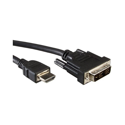 Kabllo DVI VALUE 11.99.5532 / DVI-D në HDMI / 3m / 1920 x 1200 60Hz - Zezë