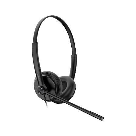 Kufje me Kabllo Yealink YHS34 Dual / QD in RJ10 - Zezë - 1
