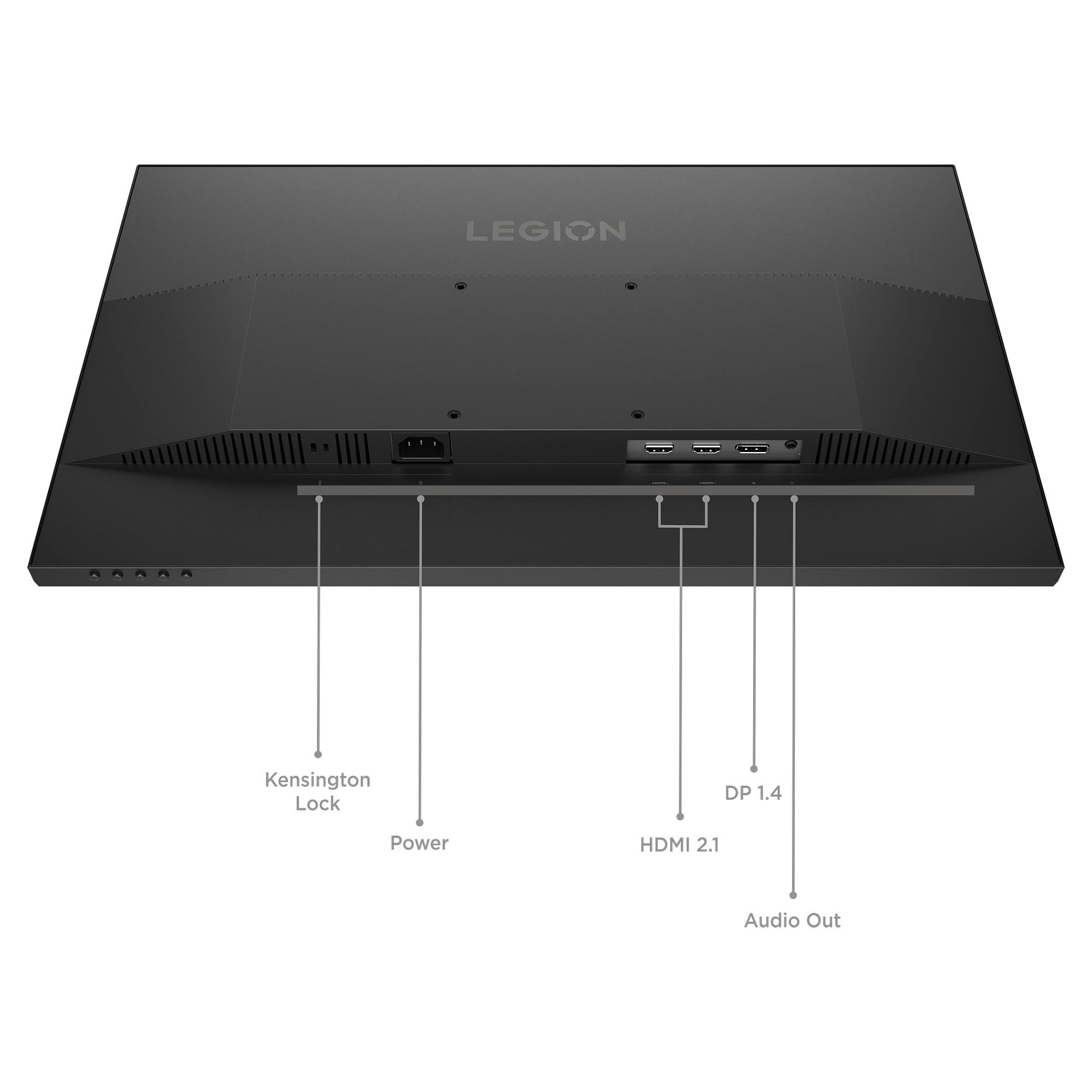 Monitor Gaming Lenovo Legion 24-10 / 23.8"/ Full HD IPS / LCD / 240Hz / 0.5ms / HDMI + DisplayPort - Zezë - 12